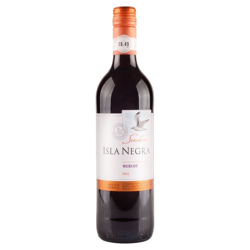 Isla Negra Seashore Merlot 75cl