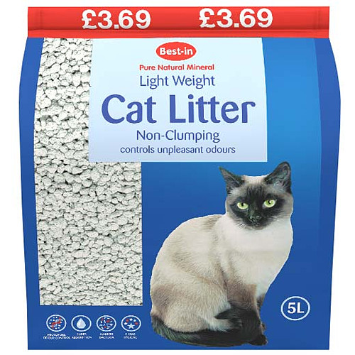 Bestone Non Clump Hygiene Cat Litter PM £3.69