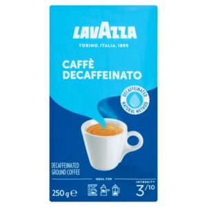 Lavazza Decaffeinated Ground Coffee Beans 250g