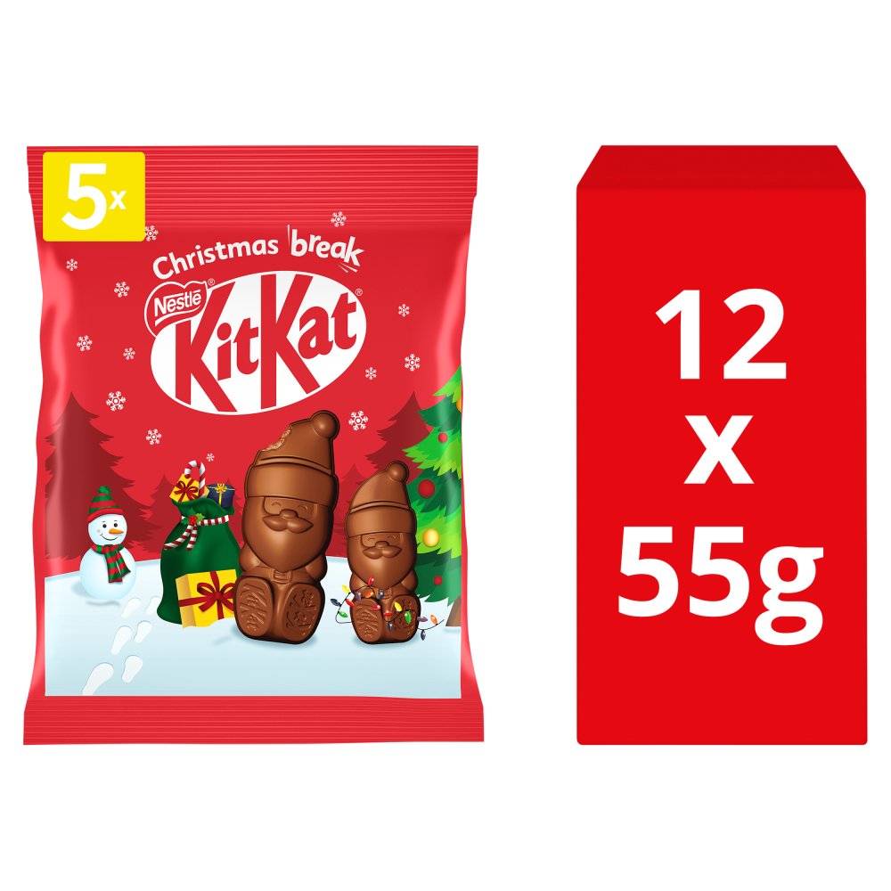 KitKat Santa Milk Chocolate Bag 55g