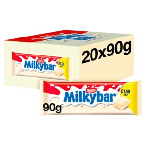 Milkybar White Chocolate Sharing Bar 90g PMP £1.50