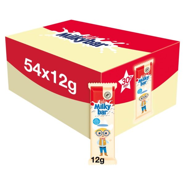 Milkybar Kid White Chocolate Bar 12g PMP 30p