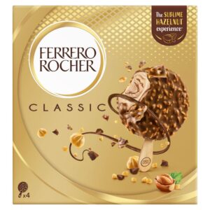 Ferrero Rocher Classic Ice Cream Sticks 4x70ml