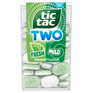 Tic Tac Two Spearmint Flavour 38.5g