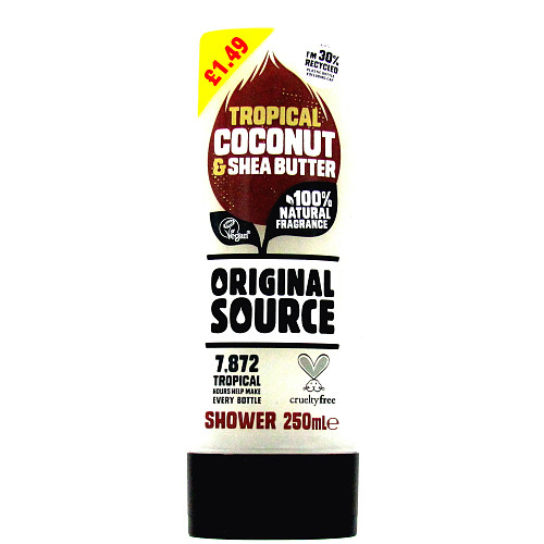 Original Source Tropical Coconut & Shea Butter Shower 250ml