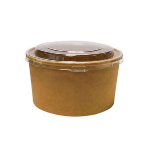 Round Kraft Bowls 1000ml