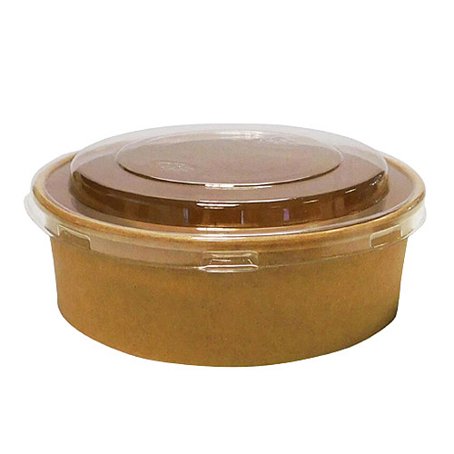 Round Kraft Bowls 500ml
