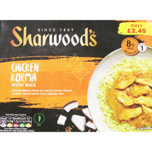 Sharwood's Chicken Korma with Rice 375g