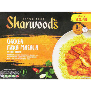 Sharwood's Chicken Tikka Masala with Rice 375g