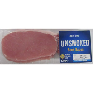 Bestin Unsmoked Back Bacon PM £2.39