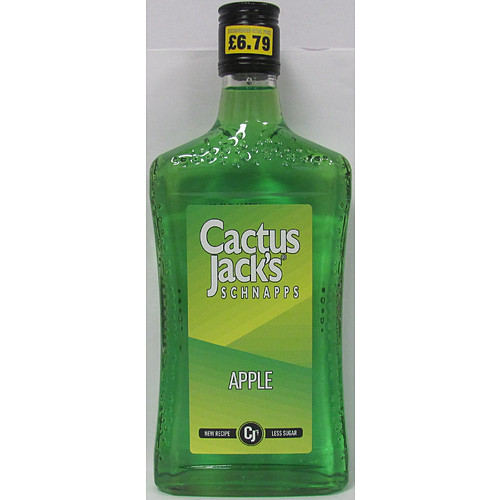 Cactus Jack's Schnapps Apple 50cl