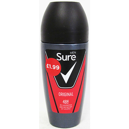 Sure Roll On Original Men PM £1.99