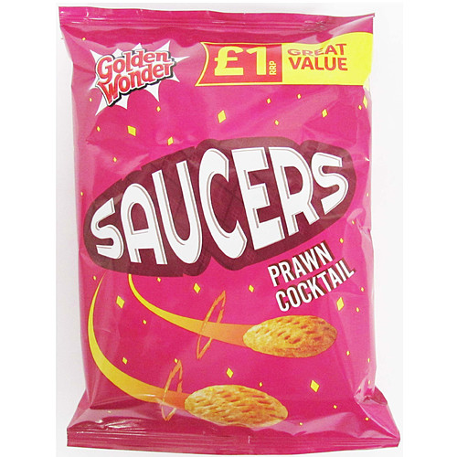 Golden Wonder Prawn Cocktail Saucers £1