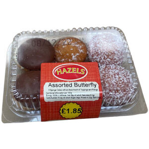 Hazels Mixed Butterfly Buns
