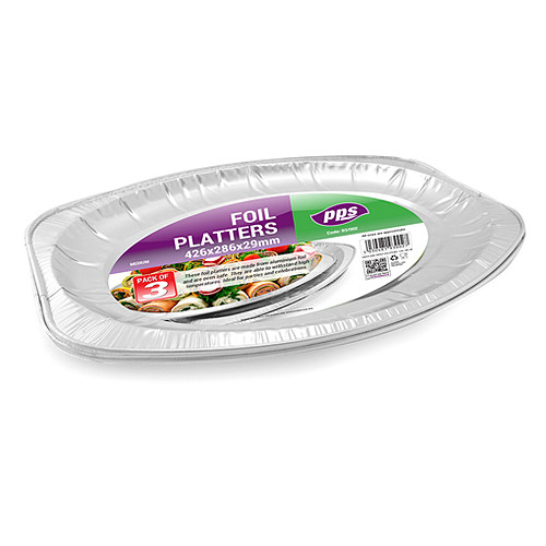 Pps Foil Platter 43cm 3s
