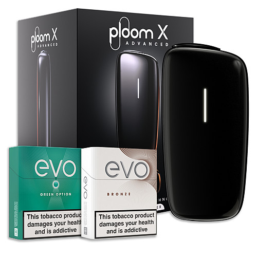 Ploom X Advanced Heated Tobacco Device & Tobacco Sticks 2 x 20 Sticks