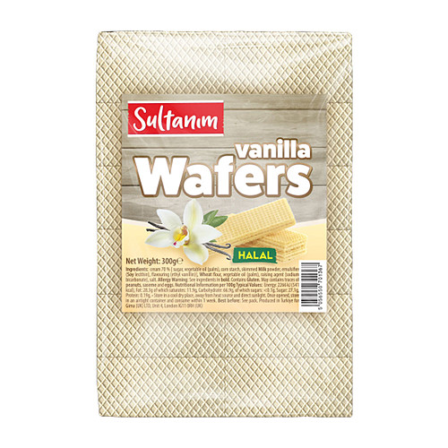 Sultanim Wafers Vanilla Halal