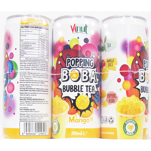 Vnt Bubble Tea Mango