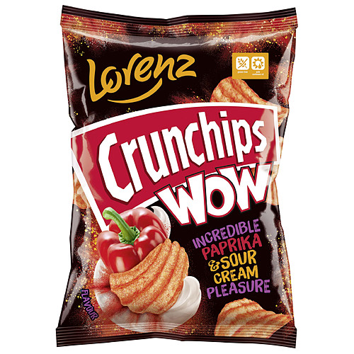 Lorenz Wow Paprika & Sour Cream