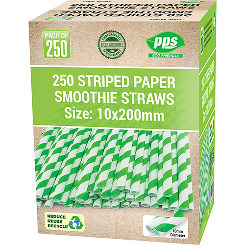 Pps Strpd Smoothie Straws