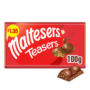 Maltesers Teasers Milk Chocolate & Honeycomb Block Bar £1.35 PMP 100g