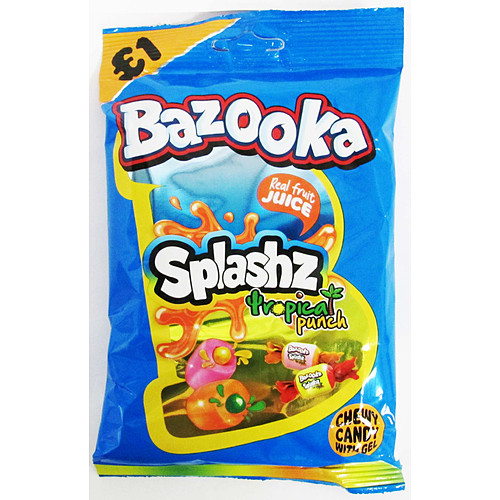 Bazooka Splashz Tropical £1
