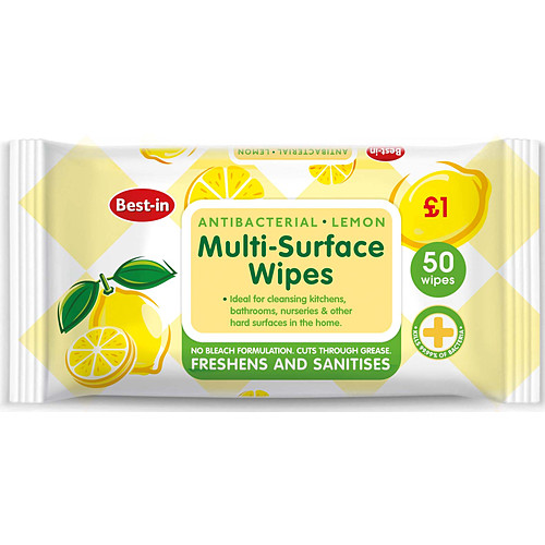 Bestin Multi Surface Wipes PM £1