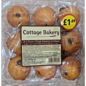 Cottage Bakery 9 Choc Chip Fairy Cakes 230g
