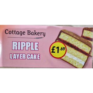 Cottage Bakery Ripple Layer Cake 150g