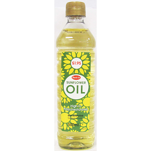 B/In Sunflower Oil PM £1.95