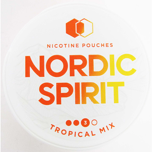 Nordic Spirit Tropical Mix Strong Can 9mg Nicotine Pouch