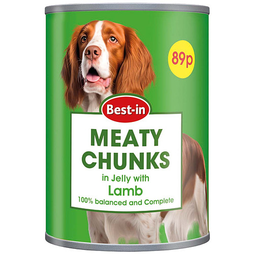 Bestin Dog Food Lamb PM 89p
