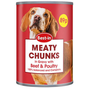 Bestin Dog Food Beef & Poultry PM 89p