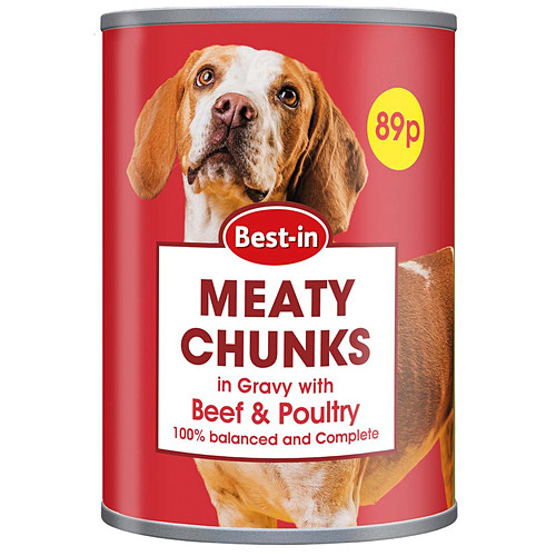 Bestin Dog Food Beef & Poultry PM 89p