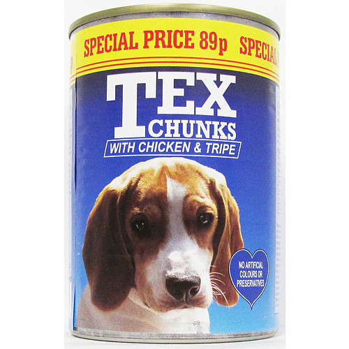 Tex Chicken & Tripe 12X400g PM 89p