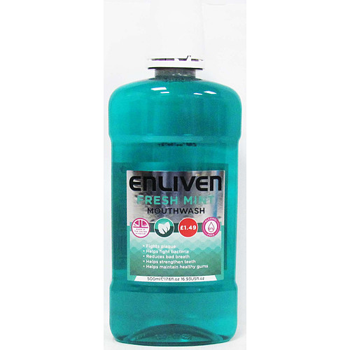 Enliven Freshmint Mouthwash PM £1.49