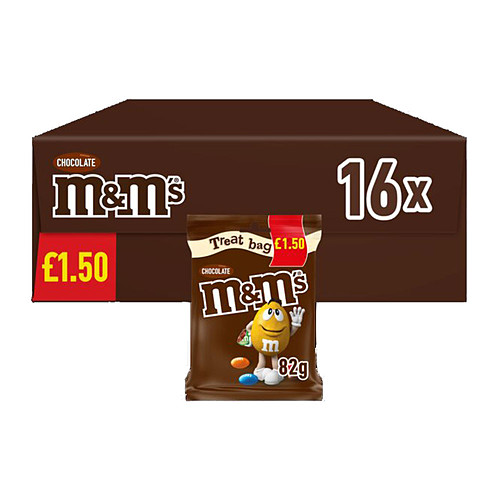 M&M's Milk Chocolate Bites Treat Bag £1.50 PMP 82g