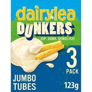 Dairylea Dunkers Jumbo Tubes Cheese Snacks 3 Pack Multipack 123g (3 x 41g)