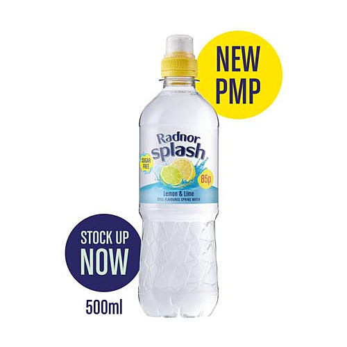 Radnor Splash Lemon & Lime Still Flavoured Spring Water 500ml
