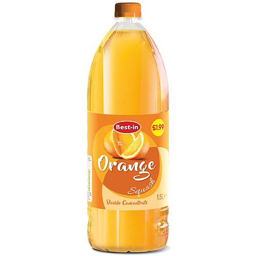 B/In Orange Cordial 1.5Ltr PM £1.99