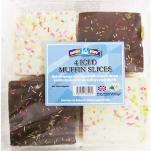 Baker Boys Mixed Iced Chocoloate Muffin Slices