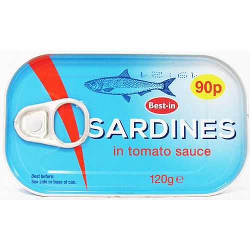 Best In Sardines In Tomato Sauce PM 90p