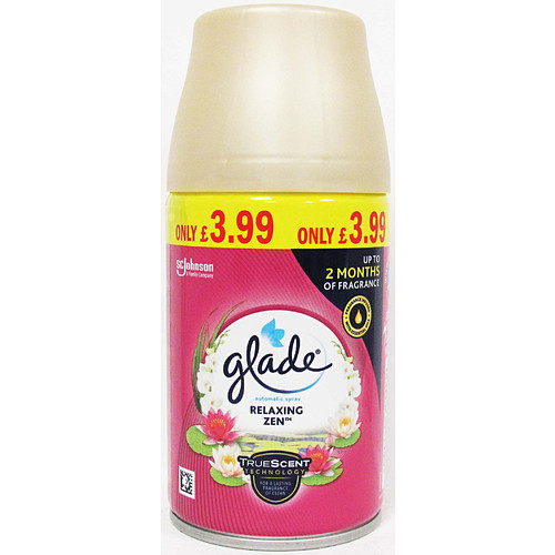 Glade Autospray Reill Relaxing Zen PM £3.99