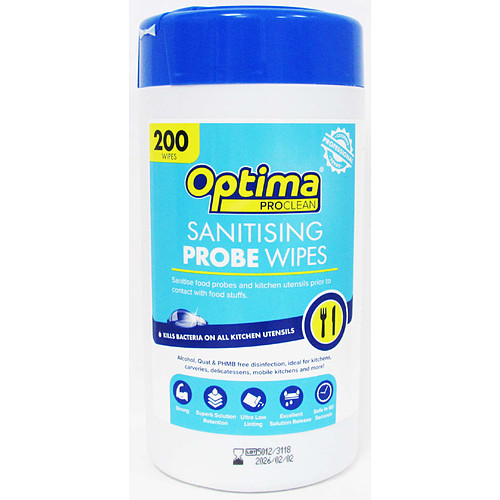 Optima Probe Sanitising Wipes 315g