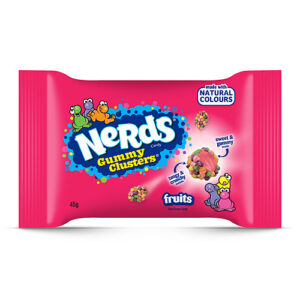 Nerds Gummy Clusters Fruits Candy 2 x 20 x 45g (1.8kg)