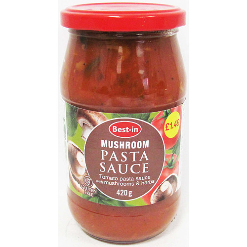 Bestin Pasta Sauce Mushroom PM £1.49