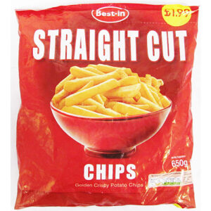 Best In Straight Cut Chips £1.99 650g
