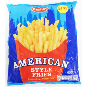 Best In American Fries 16X650g PM £1.99