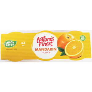 Natures Finest Mandarin Triple Pack 3X80g