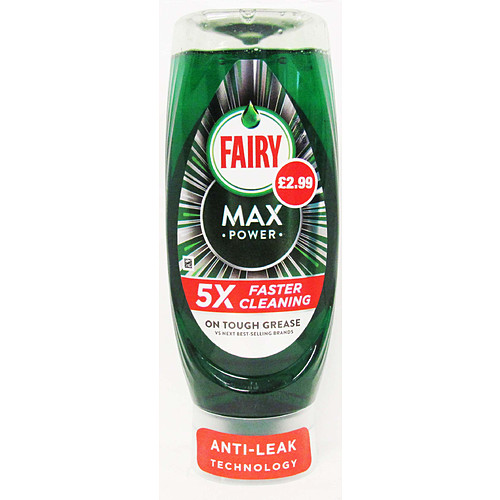Fairy Max Power Wul Anti-Bacterial 450ml £2.99